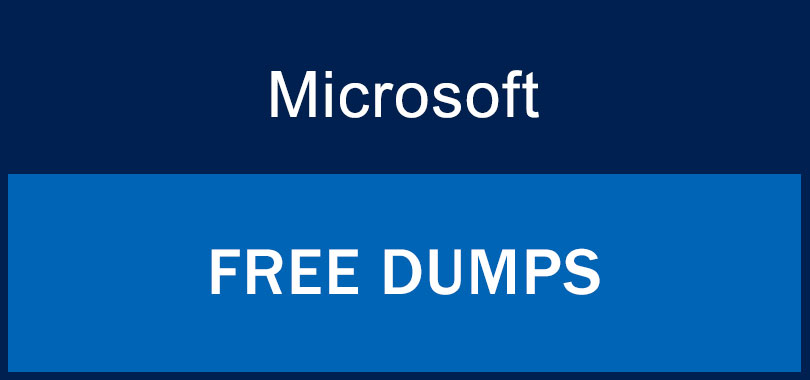 Microsoft free dumps