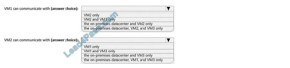 microsoft az-700 free dumps q1-1