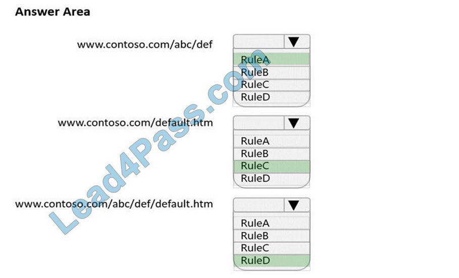 microsoft az-700 free dumps q8-2